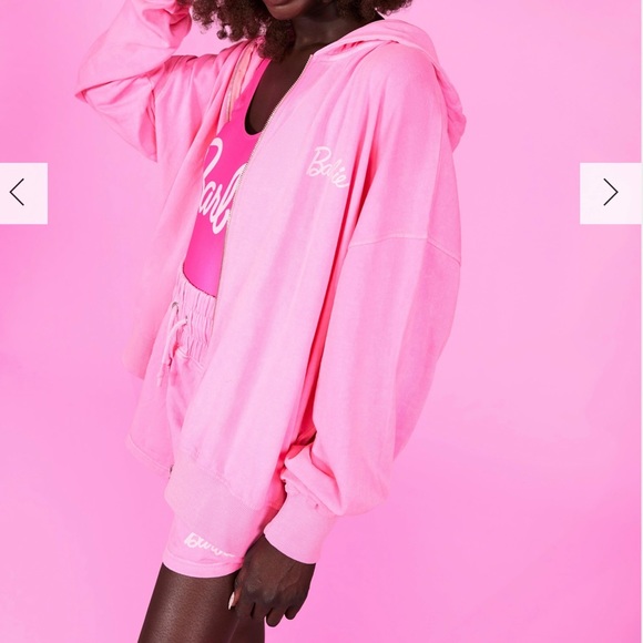 Barbie Boohoo pink hoodie Limited edition - Picture 3 of 4